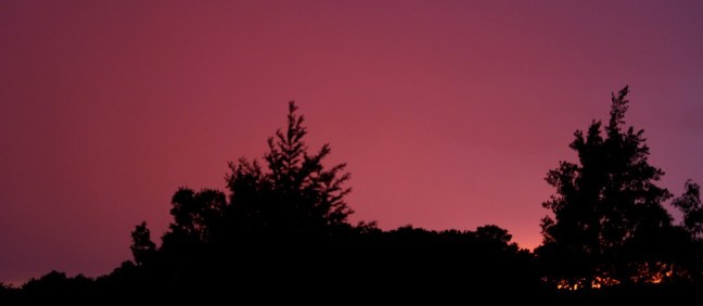 sunset in the storm eml